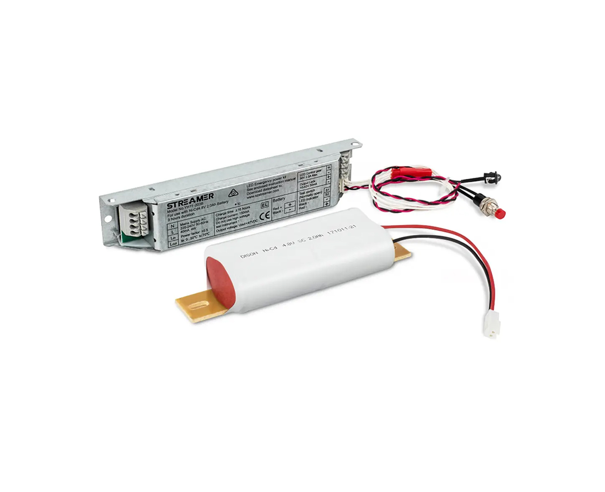 Emergency battery equipment